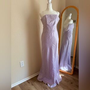 💜Y2K Prom Dress💜 Lilac Prom Homecoming Beaded Embroidered Dress Trend